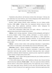 Ikimokyklinės įstaigos administracijos funkcijų pasiskirstymo reglamentavimas: situacija ir galimybės 10 puslapis