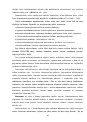 Ikimokyklinės įstaigos administracijos funkcijų pasiskirstymo reglamentavimas: situacija ir galimybės 16 puslapis