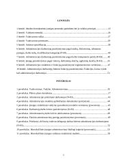 Ikimokyklinės įstaigos administracijos funkcijų pasiskirstymo reglamentavimas: situacija ir galimybės 3 puslapis