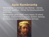 Rembrantas - skaidrės 2 puslapis
