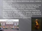 Rembrantas - skaidrės 3 puslapis