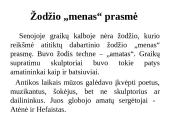 Antikinė Graikijos skulptūra 2 puslapis