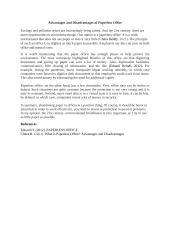 Advantages and Disadvantages of Paperless Office 