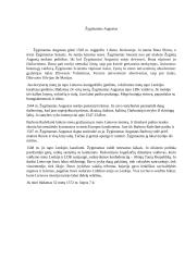 Rašinys apie Žygimantą Augustą