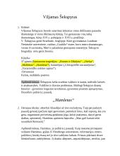 V. Šekspyras, Hamleto analizė