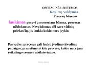 OS resursų valdymas 7 puslapis