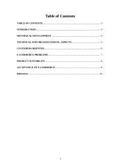 Challenges of XXI century: Electronic Commerce 3 puslapis