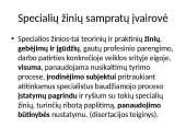 Specialių žinių samprata 12 puslapis