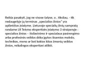 Specialių žinių samprata 3 puslapis