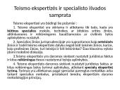 Teismo ekspertizių samprata ir klasifikacija 3 puslapis