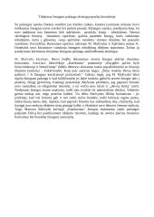 Tikėjimas žmogaus pažanga skirtingų epochų literatūroje