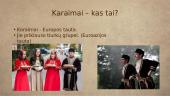 Karaimai. Skaidrės 2 puslapis