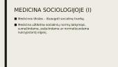Medicina kaip socialinės kontrolės institucija 8 puslapis