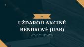 Uždaroji akcinė bendrovė (UAB)
