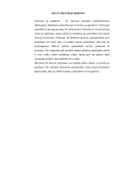  Pogimdyvinė depresija 2 puslapis