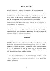 Company analysis: milk producton "Milky sky" 4 puslapis
