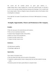 Company analysis: milk producton "Milky sky" 6 puslapis