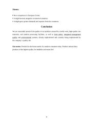 Company analysis: milk producton "Milky sky" 7 puslapis