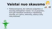 Chemijos pristatymas. Vaistai 11 puslapis