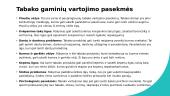 Alkoholio ir tabako gaminių vartojimo žala žmogaus organizmui 9 puslapis