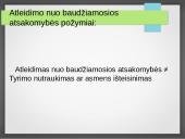 Atleidimas nuo baudžiamosios atsakomybės 5 puslapis