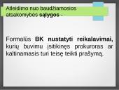 Atleidimas nuo baudžiamosios atsakomybės 6 puslapis