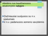 Atleidimas nuo baudžiamosios atsakomybės 7 puslapis