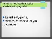 Atleidimas nuo baudžiamosios atsakomybės 9 puslapis