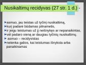 Nusikalstamų veikų daugetas (sutaptis) 13 puslapis