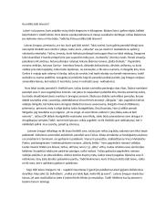 Ką reiškia būti laisvam - rašinys