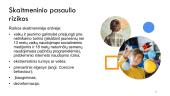 Rizikos žmogaus fizinei ir psichinei savijautai naudojant skaitmenines technologijas 15 puslapis