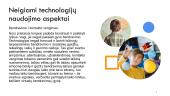 Rizikos žmogaus fizinei ir psichinei savijautai naudojant skaitmenines technologijas 8 puslapis