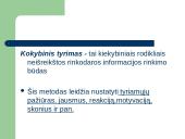 Rinkodaros tyrimų metodai  11 puslapis