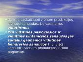 Gamybos sąnaudos  5 puslapis