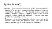 Lyrikos teorija 11 puslapis