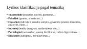 Lyrikos teorija 5 puslapis