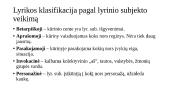 Lyrikos teorija 6 puslapis