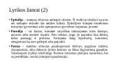 Lyrikos teorija 9 puslapis