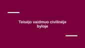 Teismo proceso etika, kultūra ir tradicijos. Advokato ir teisėjo vaidmuo civilinėje byloje 10 puslapis