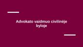 Teismo proceso etika, kultūra ir tradicijos. Advokato ir teisėjo vaidmuo civilinėje byloje 15 puslapis