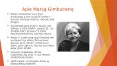 Apie Mariją Gimbutienę 2 puslapis
