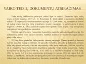 Teisių ir pareigų vienovė vaiko teisių Konvencijoje 2 puslapis