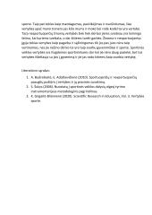 Sportinės veiklos vertybės   2 puslapis