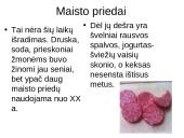 Medžiagos mūsų aplinkoje. Maisto priedai 5 puslapis