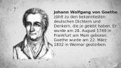 Johann Wolfgang von Goethe - pristatymas vokiečių kalba 2 puslapis