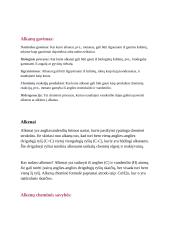 Alkanai. Konspektas 2 puslapis