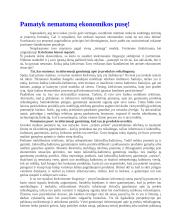 Pamatyk nematomą ekonomikos pusę