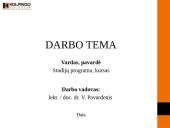 Darbuotojų mokymas ir kvalifikacijos kėlimas (skaidrės) 12 puslapis