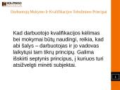 Darbuotojų mokymas ir kvalifikacijos kėlimas (skaidrės) 3 puslapis