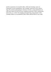 The Significance of Volunteering for Young People 3 puslapis